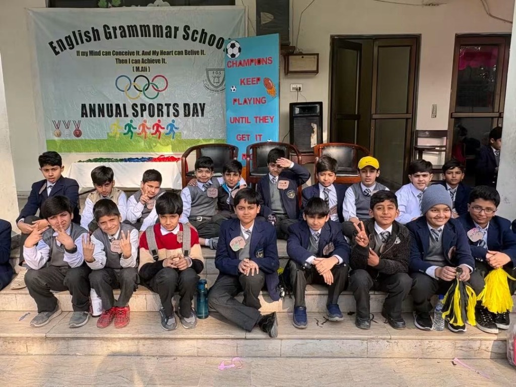EGS students at Annual Sports Day